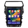 Junsun 8 Core Android 13 Car Radio Stereo for Ford Explorer 2011-2019, 12.1 inch Touch Screen with Wireless CarPlay Android Auto DSP Bluetooth GPS Navitation
