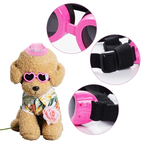 Choyaxo HEFHUI Dog Sun Hat Set Including Dog Visor Sunbonnet Outfit thumb #3