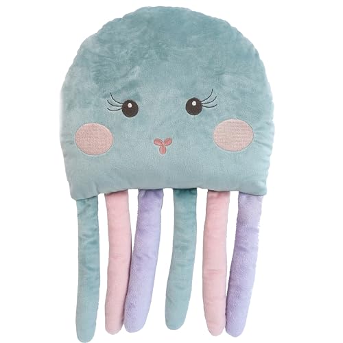 MON AMI Bubbles Octopus Accent Décor Pillow – 20x13”, Plush Stuffed Animal Hugging Pillow, Use as Toy or Room Decor, Great Gift for Kids of All Ages