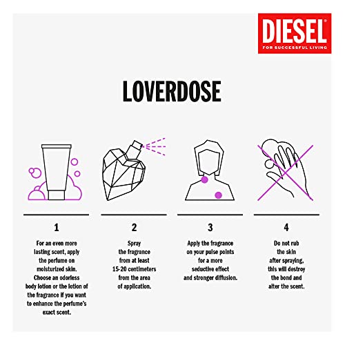 DIESEL LOVERDOSE Eau de Parfum - 75ml - For Women - Image 6