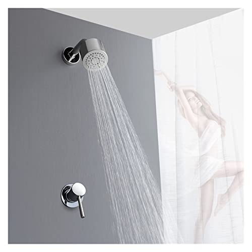 Ensemble de douche de bain encastré pour optimiser l'espace douche