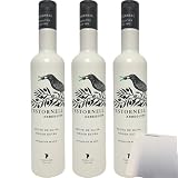 usy Bundle für L’Estornell Arbequina Olivenöl Extra 3er Pack (3x500ml Flasche) + usy Block