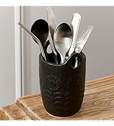 Jemirry 5.75“ (H) Utensil Holder for Kitchen Counter, Cute Nordic Minimalist Style Cooking Utensi...
