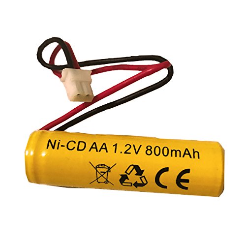 Ni-CD AA 800mAh 1.2v Exit Sign Emergency Light Battery Replacement 700mAh 1.2v AA NiCd Exit Light Battery 1.2v 1000mAh 900mAh
