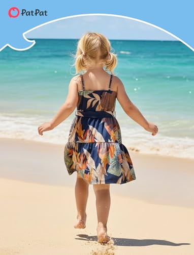Image of PATPAT Matching Hawaiian Outfits for Family Summer Dress & Tee Sets | Mommy and Me Dresses, Hawaiian Dresses for Women, Matching Hawaiian Outfits for Couples, Beach Vacation, Family Photoshoot