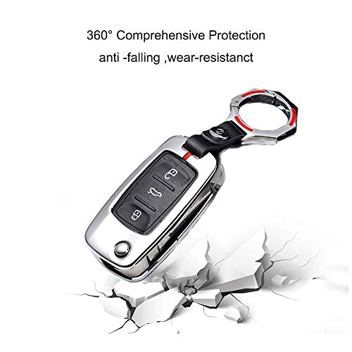 Ontto 3 Tasti Guscio Cover per Chiave Telecomando