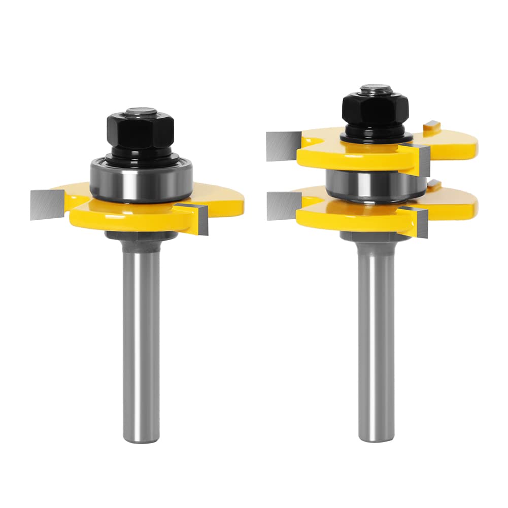 Amazon | 2pc 6/8/12 ミリメートル 1/4 インチ 1/2 インチシャンク