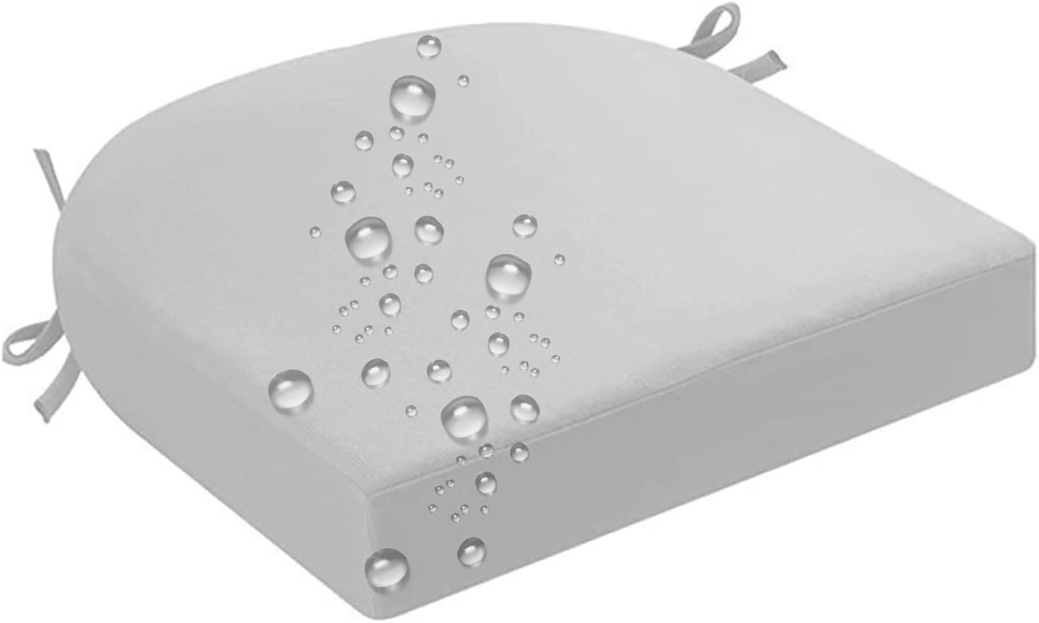 Coussins de chaise de patio imperméables pour éliminer l'humidité des sièges de jardin
