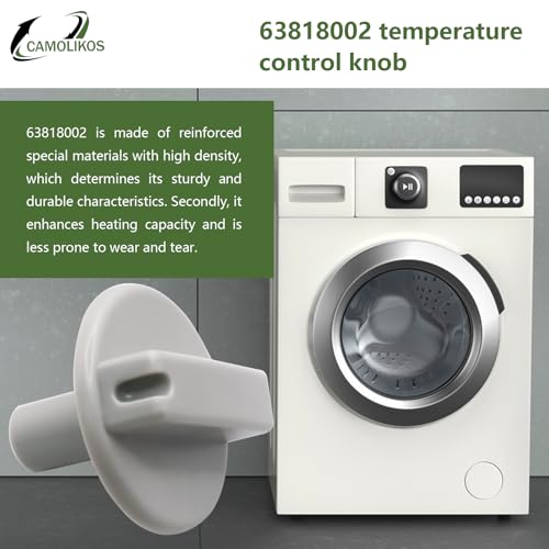 image for CAMOLIKOS 63818002 Temp Control Knob Fits for TPI63818002 Replacement 