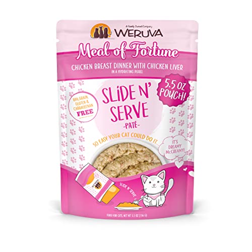 Weruva 8555 Wet Cat Food, Meal Of Fortune Chicken With Chicken Liver Pate cover