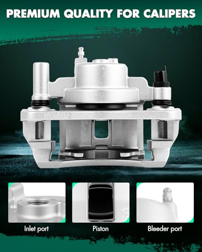Image of SCITOO Front Driver Disc Brake Caliper 19B2608 For Ford For Probe 1993-1997,For Mazda For 626 1993-2002,For Mazda For MX-6 1993-1997,For Mazda For Protege 1999-2003,With Bracket 1PC