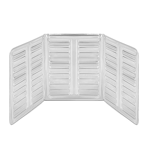 Splatter Screen Frying Protector Guard Splatter Shield Guard Stainless Steel s for Fine Mesh Oil Guard for Grease Splatter Nonstick Gas Range Splatter Guard Splatter Guard