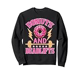 Photo Gallery donuts and deadlifts sollevamento pesi novità divertente palestra allen felpa Photo Gallery donuts and deadlifts sollevamento pesi novità divertente palestra allen felpa