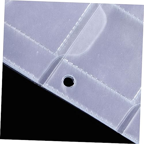 MAGICLULU 10 Pçs 30 Folhas Porta-Moedas Porta-Moedas Inserções Porta-Moedas Porta-Moedas Bandejas De