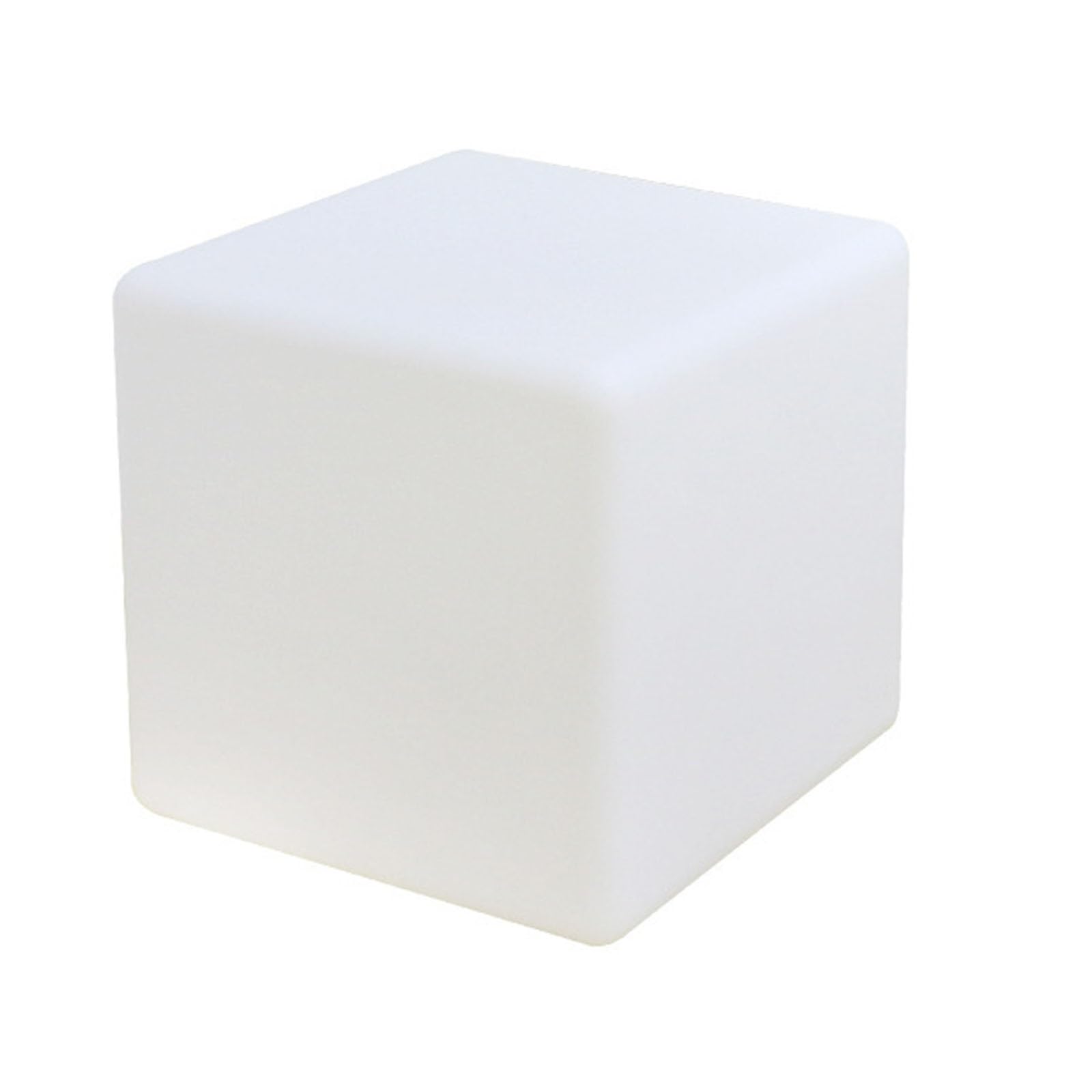 Sqwhiiy 35*35*35Cm Led Cube Chair 16 Rgb Colors Changing Led Cube Light Versatile Rechargeable Led Cube Seat Glow Cube Chair Modern Side Table, Mood Light For Bedroom Garden Bar (Color : 35 * 35 * 35Cm)
