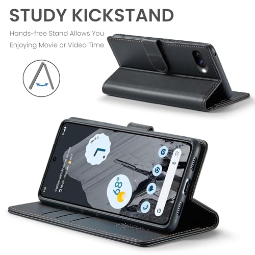 FLIPALM Card Holder Wallet Case for Google Pixel 10a, Black by FLIPALM - Used condition - Image 5