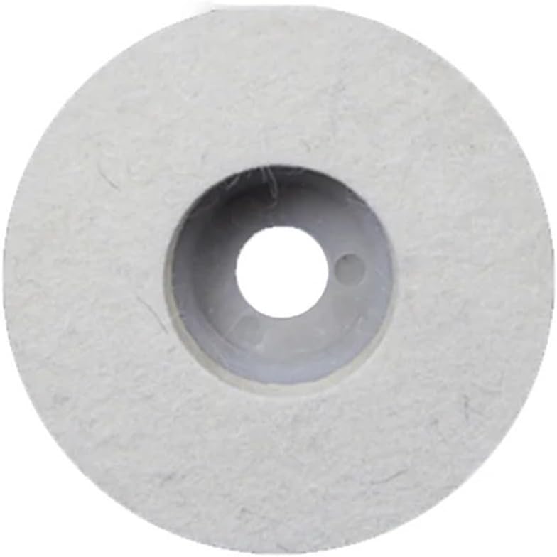 Bench grinder buffing wheel, 4 Inch Wool Felt Polishing Disc Buffing Pads for Angle Grinder Cleaning Wheel for Metal 100mm X 16mm Abrasive Polishing Tool(1pc)