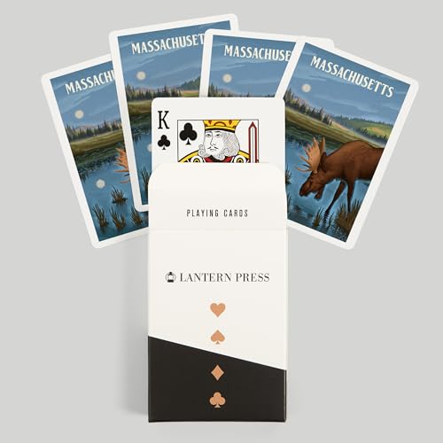 Lantern Press Baraja de Póker 52 cartas miniatura 6
