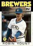 1986 Topps #780 Robin Yount MLB Baseball Trading Card