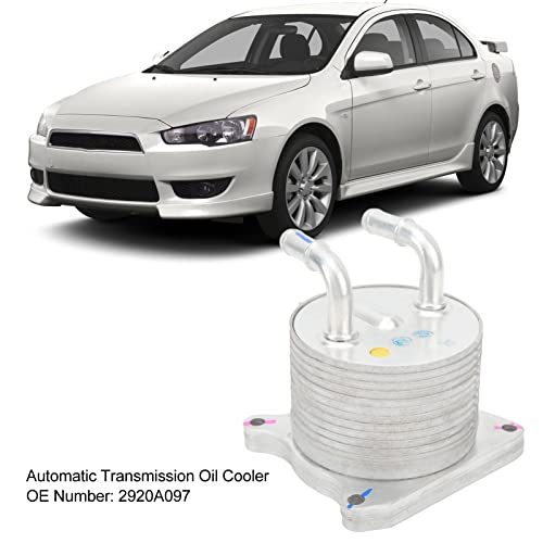 Enfriador de aceite de transmisión para Lancer 2008-2017 motor 2.0L de fácil instalación 3