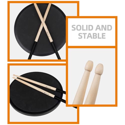 Set de 3 pares de baquetas de madera para percusión miniatura 6