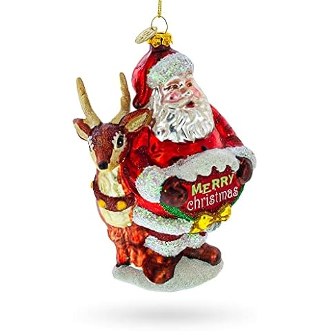 Santa's Sleigh Ride Ornament by BestPysanky Cover