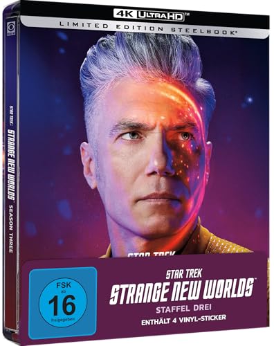 Star Trek: Strange New Worlds (Staffel 3) – 4K Steelbook (UHD Blu-ray Disc)