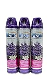 Wizard The Magic of Fresh Air Freshener 10Oz Sweet Vanilla Lavender Pack of 3