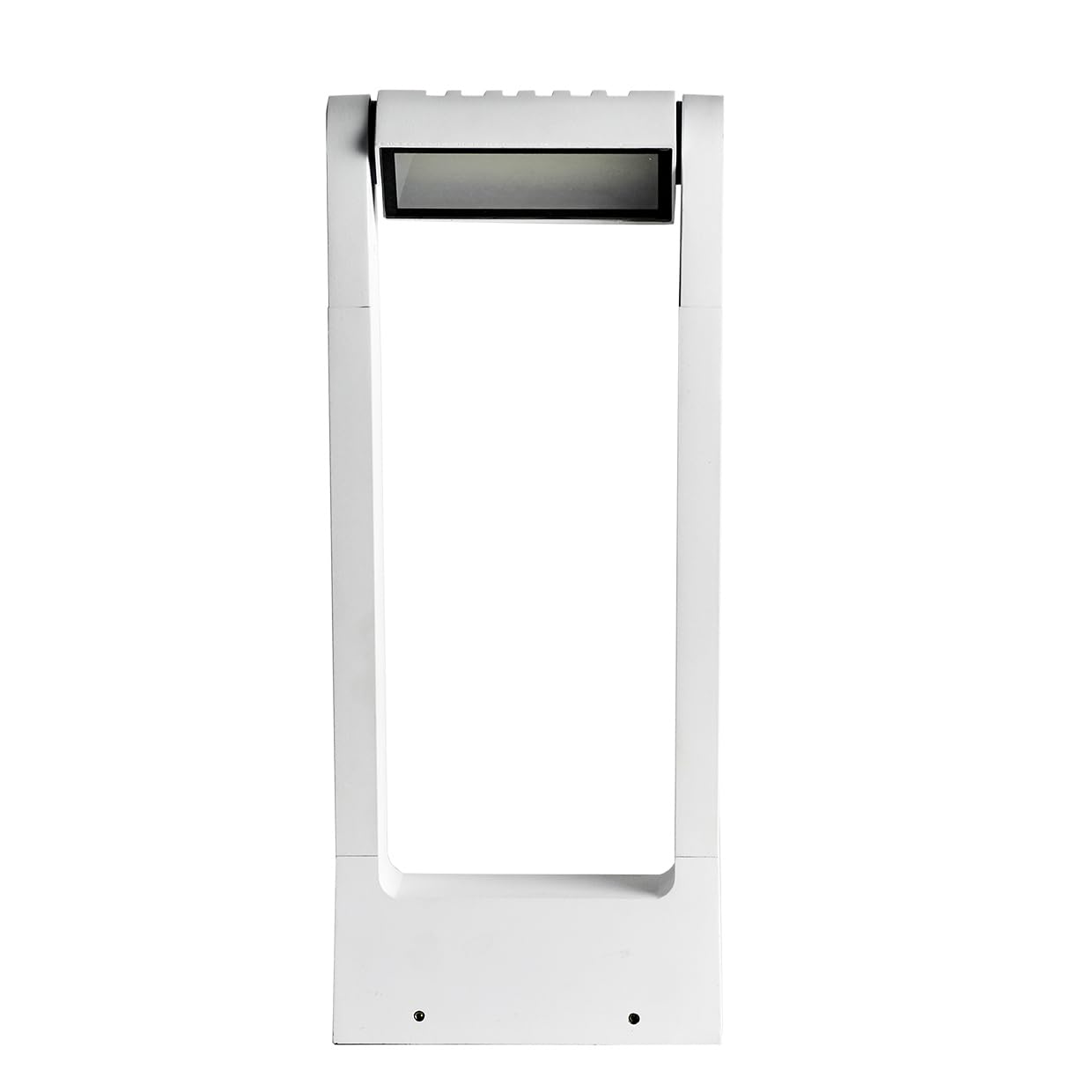 LED Poste Iluminación Poste de Exterior Luz Aluminio/LED COB/Poste de Patio en Moda Impermeable paisaje/Caminos/Patio IP65 (orientable Blanco/Blanco cálido)