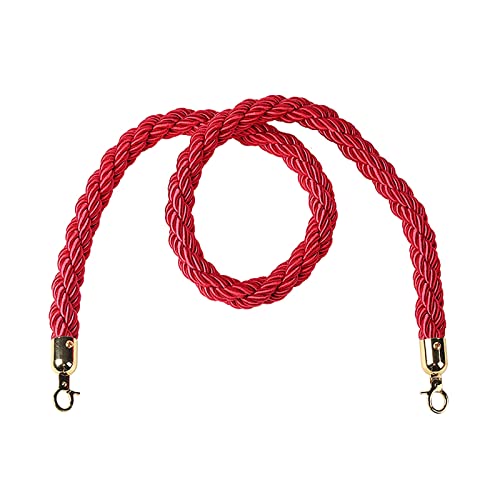Corde de contrôle des foules rouge pour grandes ouvertures et soirées