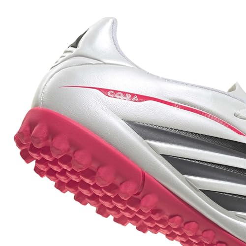 adidas Unisex-Adult Copa Pure Iv Club Turf, Zero Metallic/Black/Lucid Red, 7 - image 6