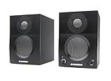 Samson MediaOne BT3 - Altavoces (PC, 2-way, Mesa/estante, 15W, 30W, Negro)