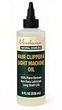 Verdana Hair Clipper & Trimmer Oil – 8 Fl Oz – Plant-Derived Light Machine Oil for Clippers, Sewing Machines, Shredders & Electric Razors – Natural, Odorless, Non-Toxic Lubricant