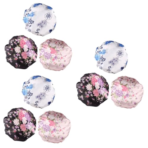 Bonnet satin imprimé DOITOOL élastique confort optimal sommeil
