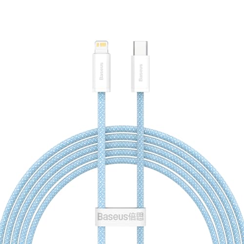 Baseus Câble USB-C vers Lightning Série Dynamic, 20W, 2m - Bleu