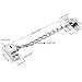 Tidorlou Door Chain Lock Stainless Steel Child Window Safety Security Chain Guard With Key
