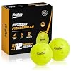 PlayBolt Outdoor Pickleball Balls, Premium Pickle Ball Set, USAPA Approved | Crack Resistant, 40 Holes, Consistent Bounce, True Flight, Official Specs: 26g 74mm, High Visibility Outdoor Pickleballs