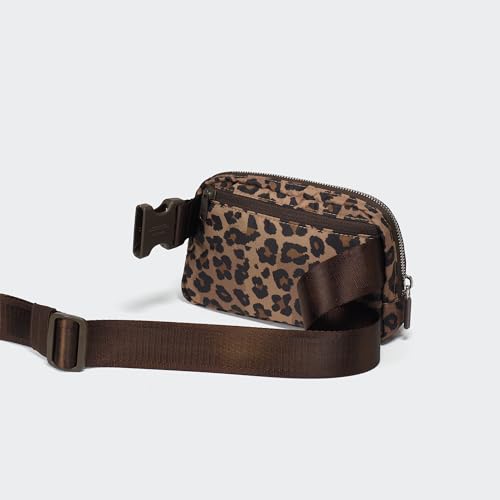 Image of Pander Everywhere Belt Bag for Women, Fashion Waist Packs, Crossbody Bags with Adjustable Strap (Leopard Multi)