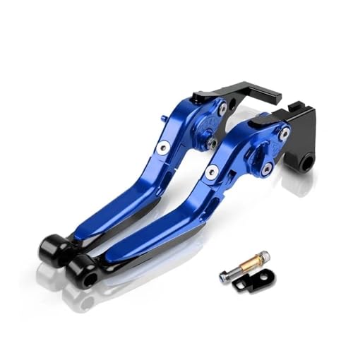 Accessoires moto NSS Forza 300 avec levier de frein stationnement réglable bleu