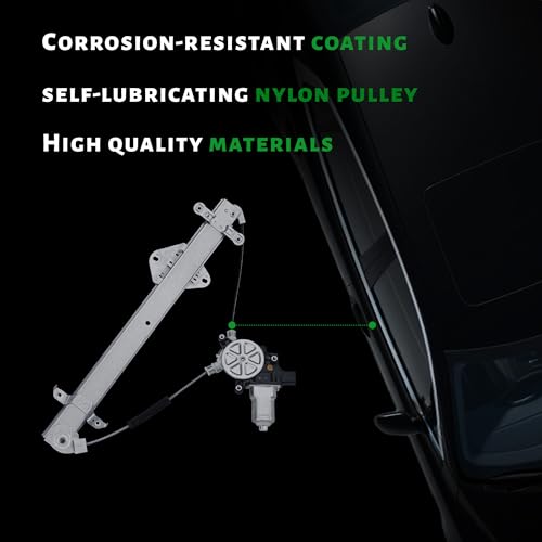 Image of Power Window Regulator with Motor Compatible with Subaru Outback 2015-2019,Legacy 2015-2019,Front Passenger Side,Replace # 61041AL000