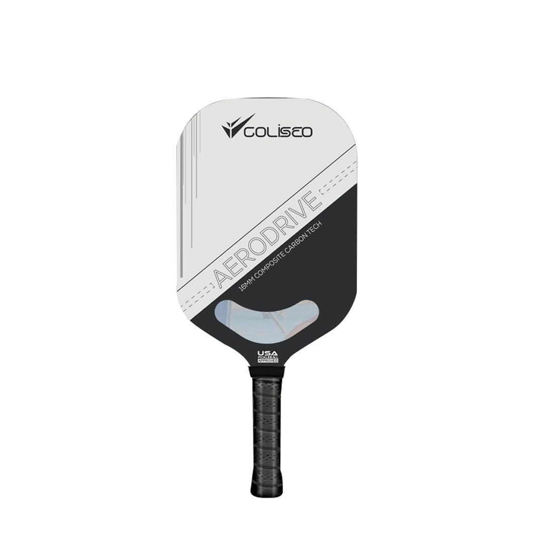 AeroDrive Pickleball Paddle – 16mm T700 Raw Carbon Fibre Thermoformed Paddle | Lightweight Pro Pickleball Racket with Frosted UV Texture, PP Honeycomb Core - Sleeve Included-image-43