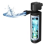 300GPH Aquarium Filter, UV Sterilizer for Aquarium...