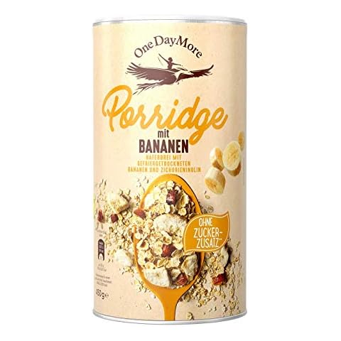 OneDayMore Porridge Ohne Zucker mit Bananen Cover