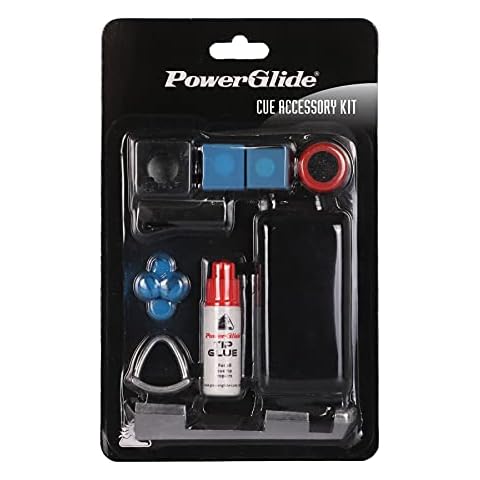 PowerGlide Unisex Cue Accessory Kit, Multi-Colour, One Size UK Cover
