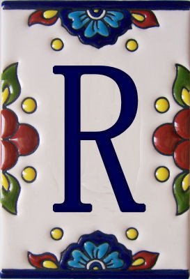 Mission Tile Letter R