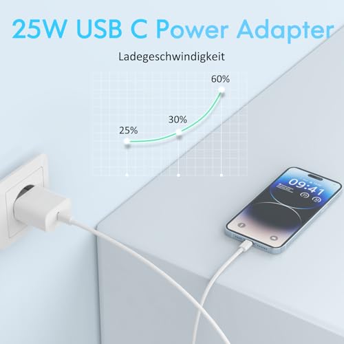 iPhone ladekabel, iPhone Ladegerät, Apple MFi Zertifiziert für iPhone14 /13 – Ansicht 2