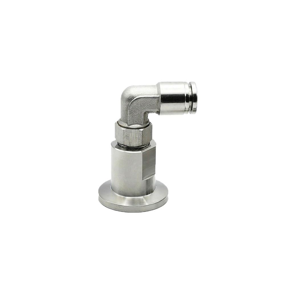 Adaptador De Brida De Vacío SS304, Conector Rápido Neumático KF25 A PC