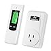 Nashone Wireless Temperature Controller,Electric Thermostat with Remote Control Built in Temp Sensor 3 Prong Plug LCD Display Heating Cooling Mode(wirelss thermostat)