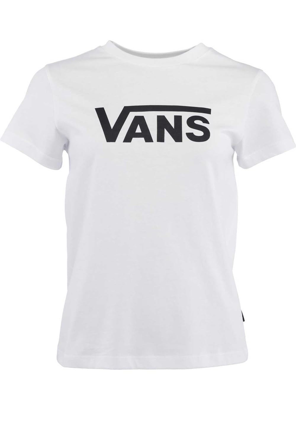 Vans Women's Drop V SS Crew T-Shirt, White, S
