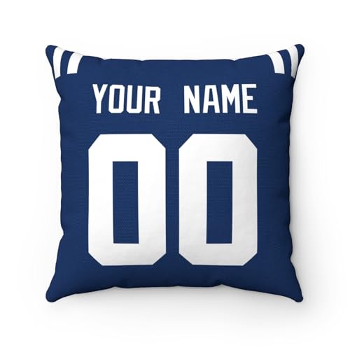 Image of ANTKING Throw Pillow 2 Pack Custom Any Name and Number Personalized Gift for Men Women Boys
